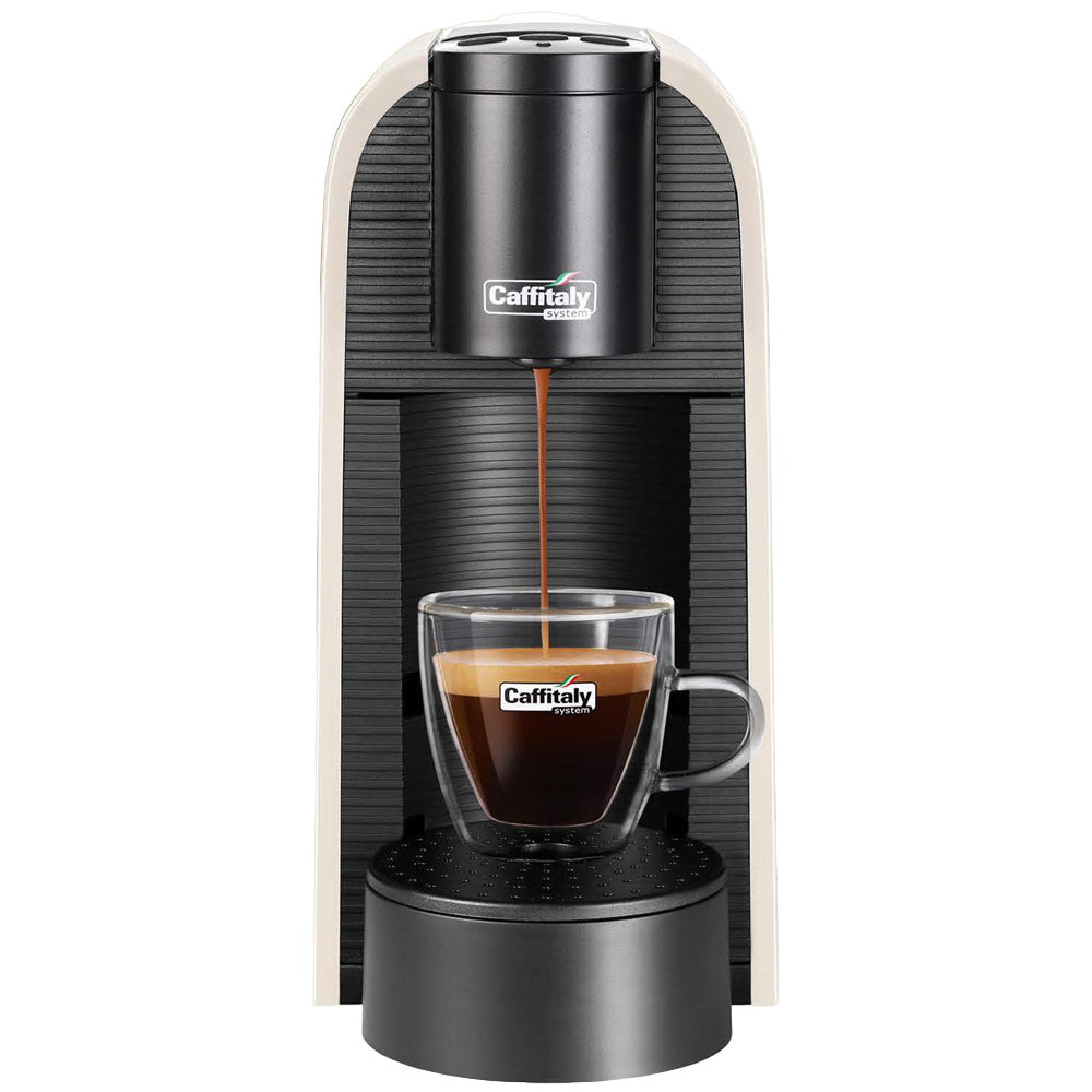 Caffitaly S36-001 Ecaffe Single Serve Capsule Machine - White