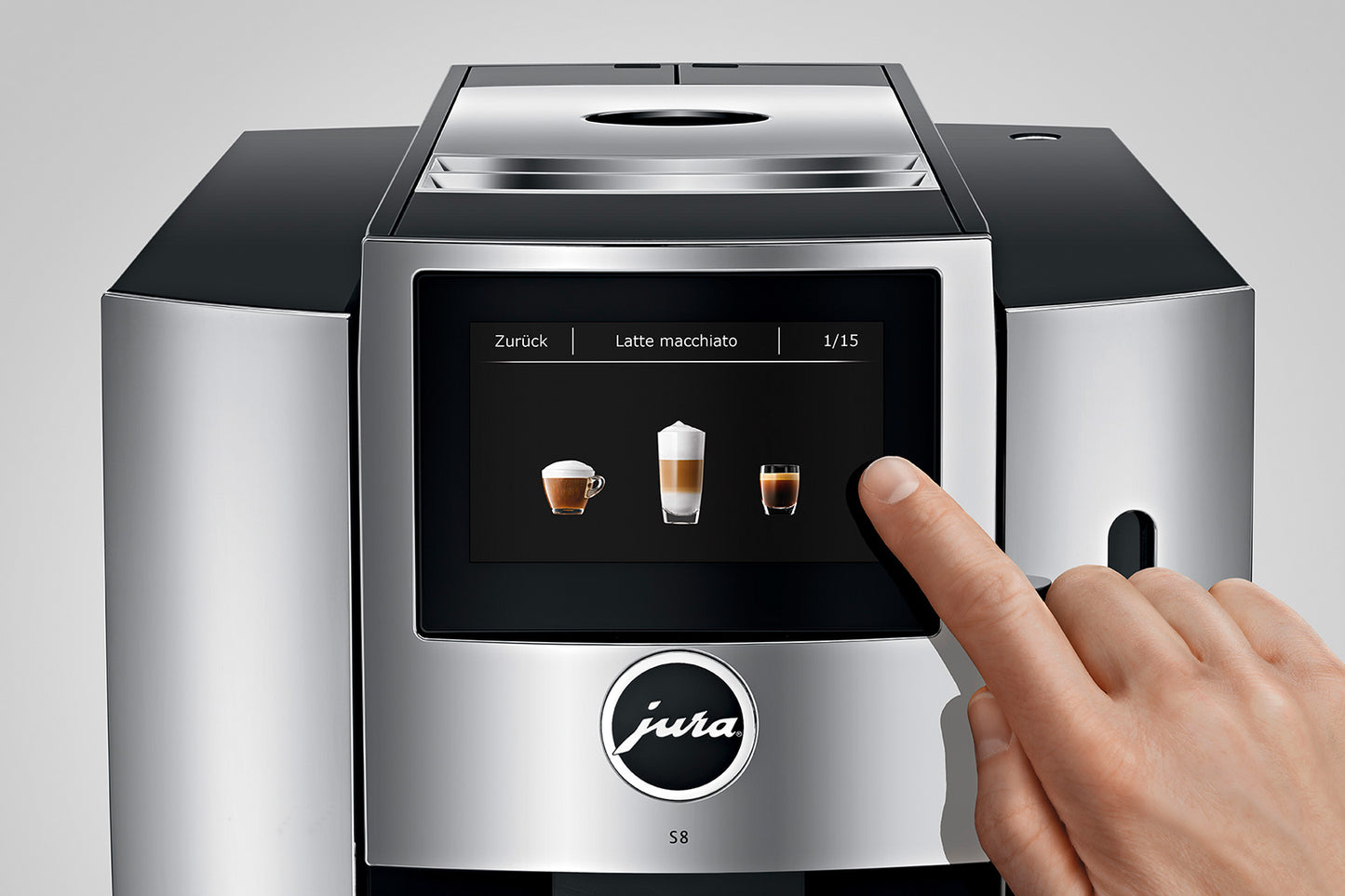 Jura - S8 Chrome OTC Super Automatic Espresso Machine  #15212