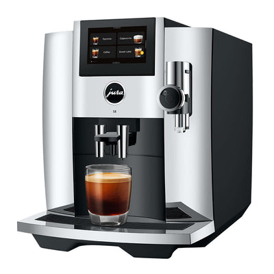 Jura - S8 Superautomatic Espresso Machine Chrome - 15653