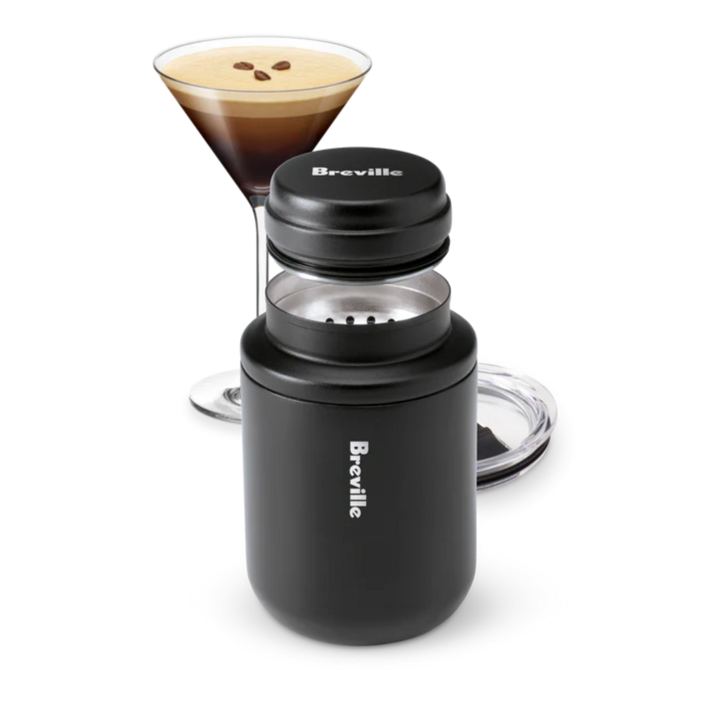 Breville - The Shake & Take, Black Truffle BEA050BTR0ZNA1