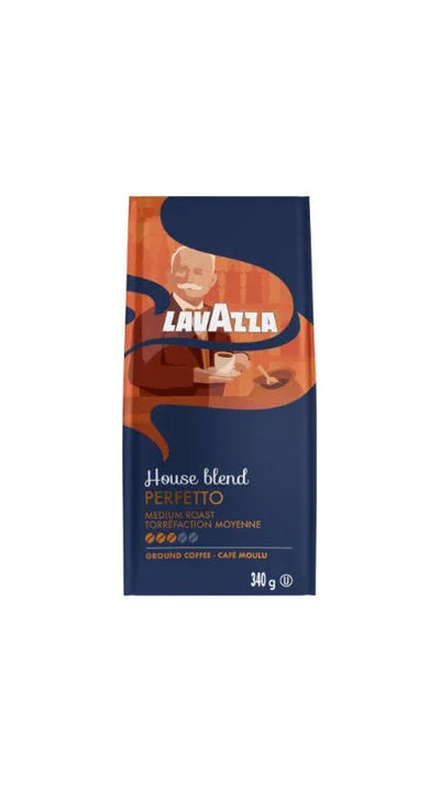 Lavazza Perfetto Ground Coffee 340g/12oz Espresso Roast