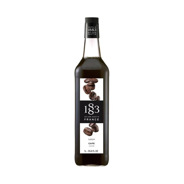 1883 Coffee Syrup 1L Glass Bottle