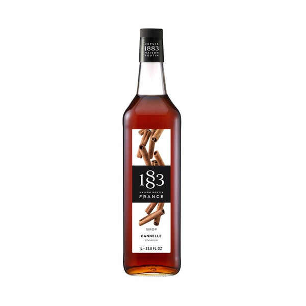 1883 Cinnamon Syrup 1L Glass Bottle
