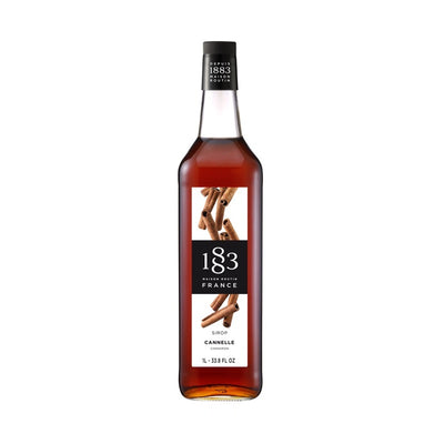 1883 Cinnamon Syrup 1L Glass Bottle