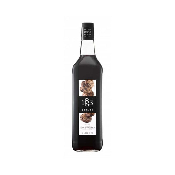 1883 Chocolate Cookie Syrup 1L Glass Bottle