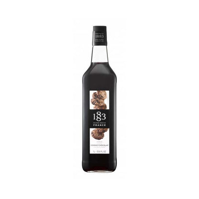 1883 Chocolate Cookie Syrup 1L Glass Bottle