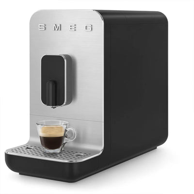 SMEG - Superautomatic Countertop Espresso Machine - Black BCC11BLMUS
