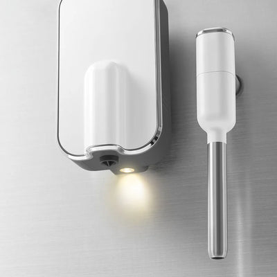 SMEG - Superautomatic Countertop Espresso Machine with Steam Wand - White BCC12WHMUS