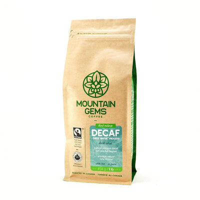 Java Works Mountain Gems FTO DECAF Swiss Water Process Roast W.B. - 454g / 1lb Bag (EXP JAN 29/2025)