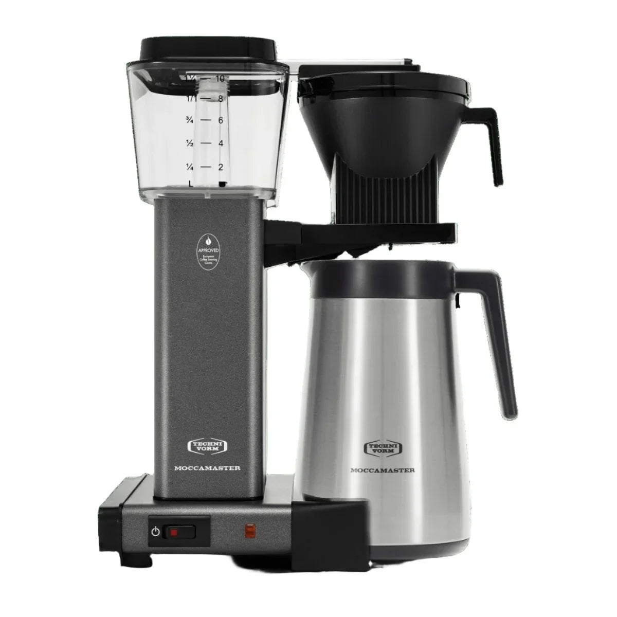 Technivorm Moccamaster - KBGT Brewer Thermal Glass Lined Carafe Stone Grey - 79317/GL