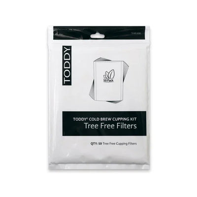 Toddy Cold Brew Cupping Kit Tree Free Filters Pack of 50 - TCKTF50