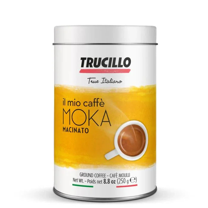 Trucillo Il Mio Caffe Moka Ground Coffee -  NEW 250g TIN *