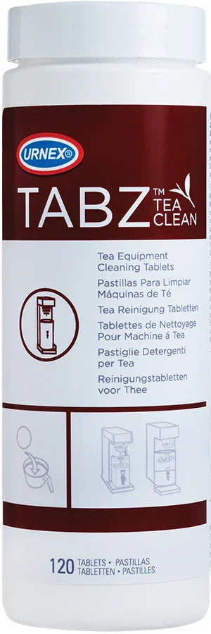 Urnex TABZ Tea Equipment Cleaning T61 - 120 Tablet Jar
