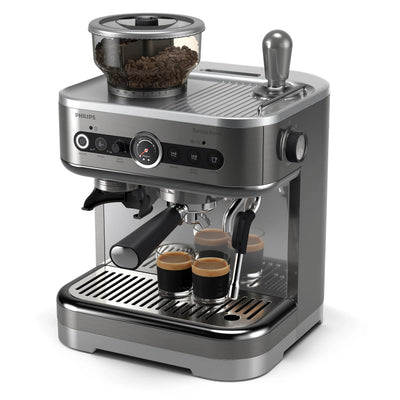 Philips / Saeco - Barista Brew Premium Stainless Steel Silver Semi Automatic Espresso Machine - PSA3228/01