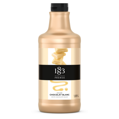 1883 White Chocolate Sauce Large 1.89L Bottle