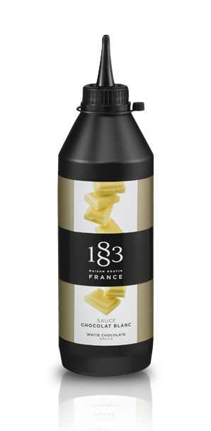 1883 White Chocolate SAUCE 500ml Bottle (NOTE- new squeeze bottle)