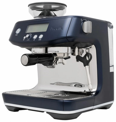 Breville - Barista Pro Semi-Automatic Combo Espresso Machine with Grinder Damson Blue - BES878DBL