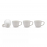 Espro Tasting Cup Set of 4 for Espresso 3oz. White "Nutty" - 20703-19WT-04C
