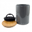 AirScape Ceramic 64oz Coffee Canister 7" - Slate Grey