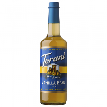 Torani Vanilla Bean Sugar Free 750ml