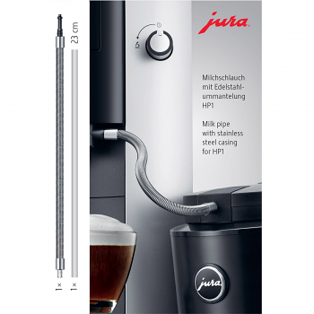 Jura Milk Pipe with Stainless Steel Casing HP1 - #24112