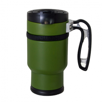 Planetary Design Double Shot Travel Press with Bru-Stop 16 fl. oz. - Pine Top Green - DS1916