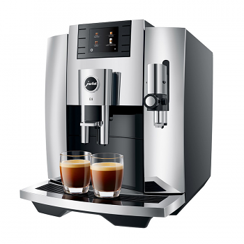 Jura - E8 2021 Superautomatic Espresso Machine - Chrome #15371