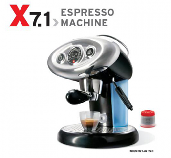 Francis Francis! X7.1 for Illy iperEspresso Capsule Machine  (OPEN BOX - IN STORE PURCHASE ONLY - FINAL SALE - DAMAGED BOX)