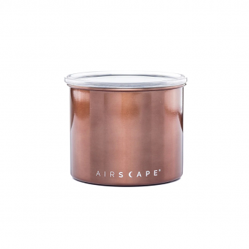 Planetary Design AirScape Classic Stainless Steel 32oz Coffee Canister 4" - Brushed Copper AS2704