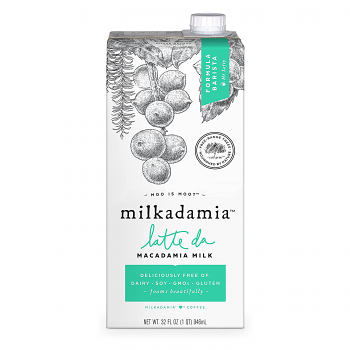 Milkadamia Latte da Barista Macadamia Milk Plant-Based Beverage 32 fl.oz (EXP OCT/2023)