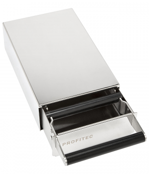 Profitec Knock Box Drawer Polished Stainless Steel - Pr5230 (OPEN BOX - IN STORE PURCHASE ONLY - DAMAGED BOX)