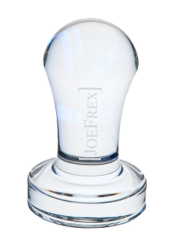 JoeFrex Polished Glass Tamper 58mm