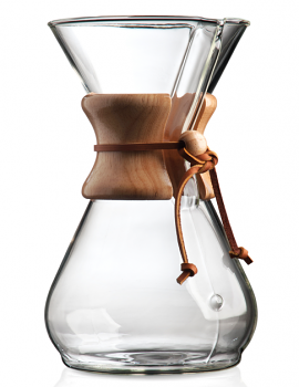 Chemex Classic Series 8 Cup Glass Coffee Maker  