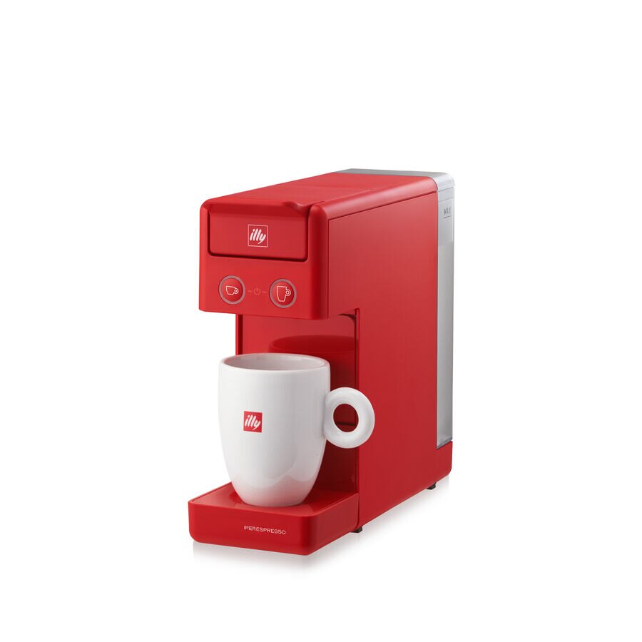 illy Y3.3 iperEspresso Espresso & Coffee Machine - Red #60383