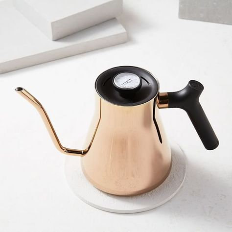 Fellow Stagg Pour Over Gooseneck Kettle 1L/33.8oz - Polished Copper