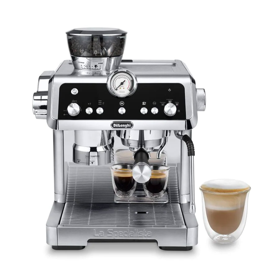 DeLonghi La Specialista Prestigio Semi-Automatic Espresso Machine with Built-in Grinder - EC9355M