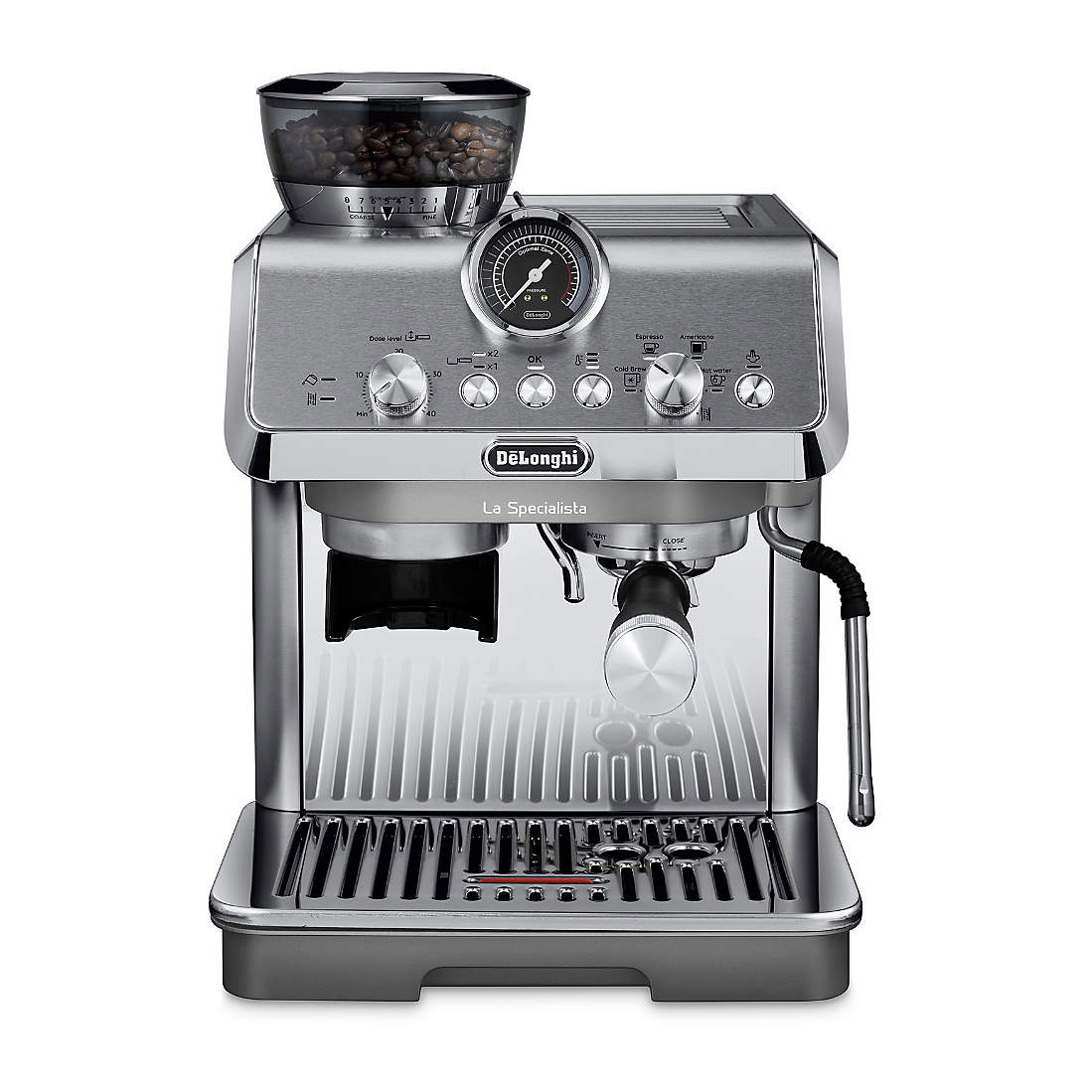 DeLonghi - La Specialista Arte EVO Espresso Machine with Cold Brew & Built-in Grinder - EC9255M
