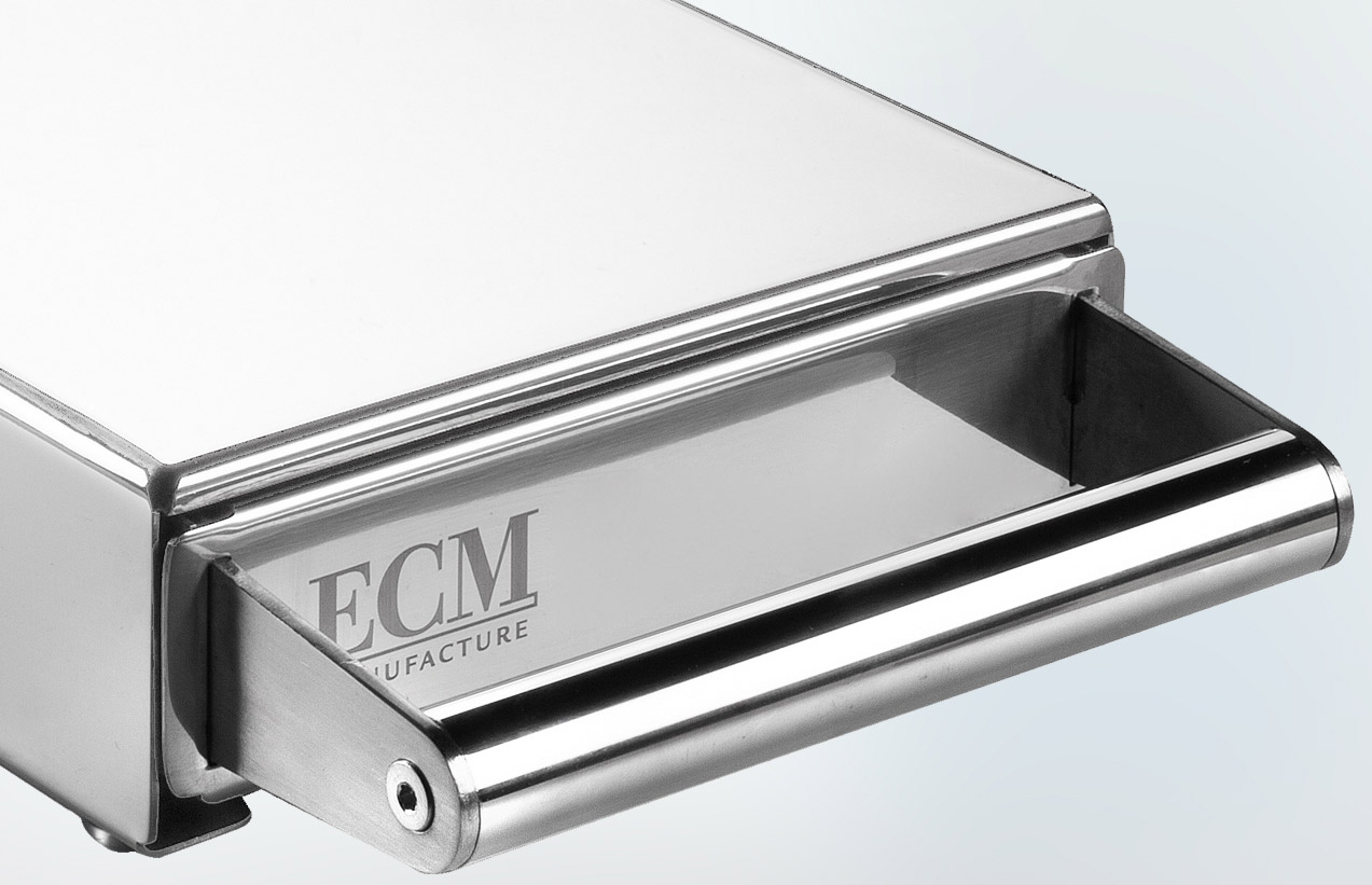 ECM Knock Box Drawer Medium M Polished Stainless Steel - #89630