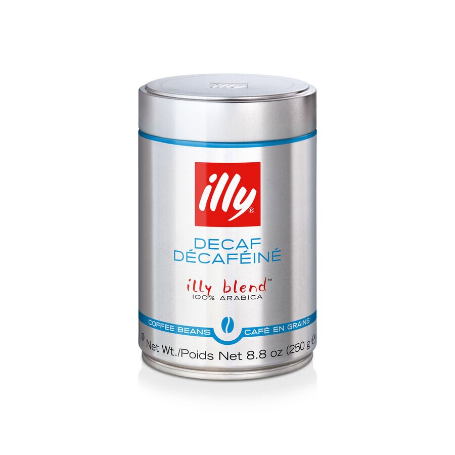Illy Espresso Whole Beans - Decaf 250g - Light Blue - 8835