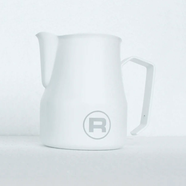 Rocket Logo Frothing Pitcher - 500ml - White