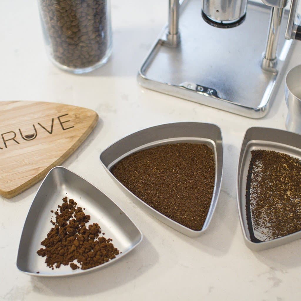 Kruve Sifter Plus Bean with 10 Bean Sieves + 5 Grind Sieves and Stand - Silver KVS2003Bean-S
