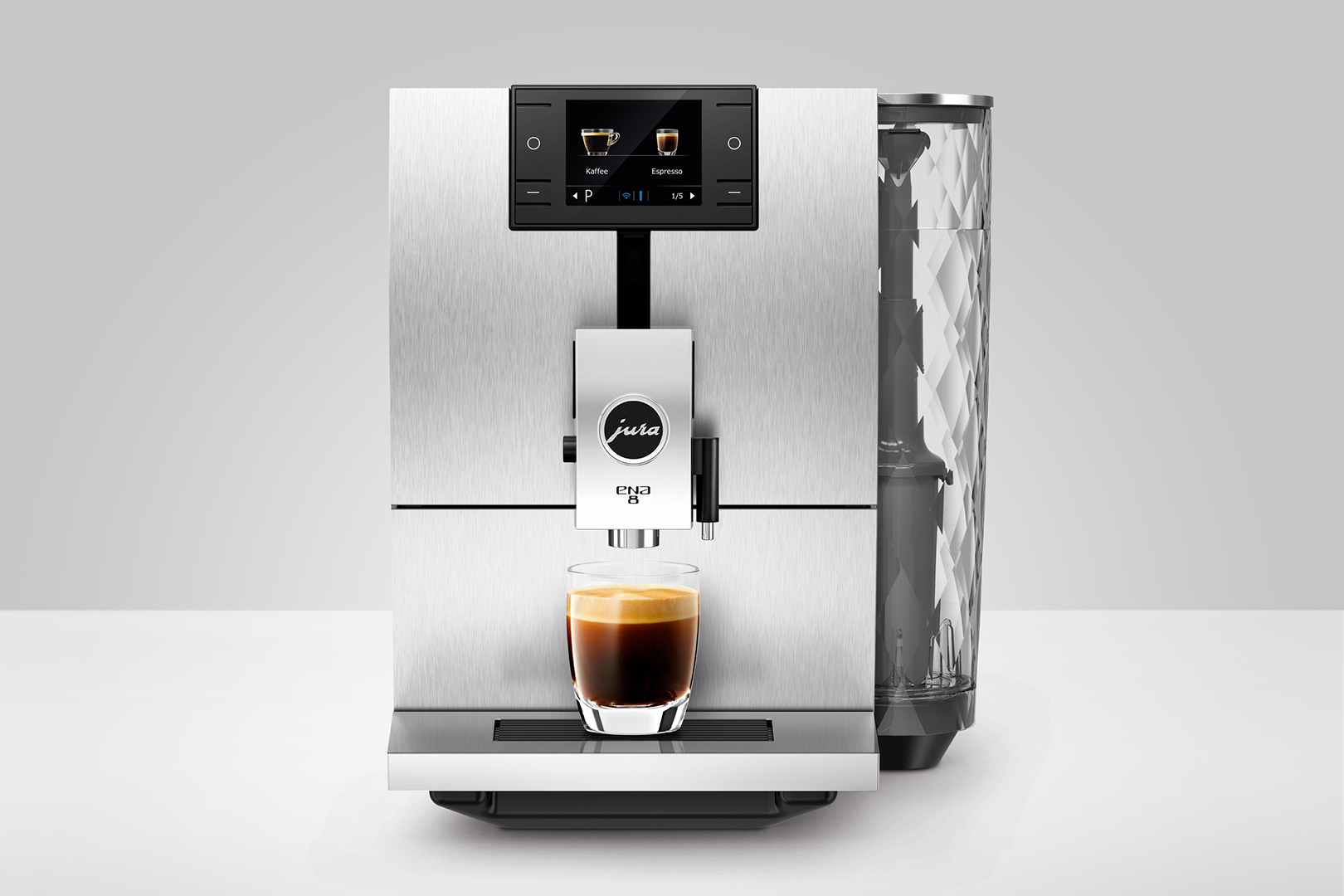 Jura ENA 8 Superautomatic Espresso Machine - Massive Aluminum