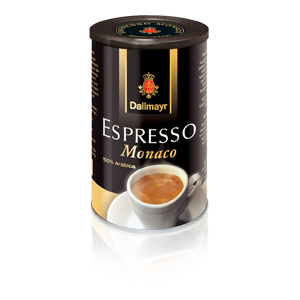 Dallmayr Espresso Monaco Ground Coffee 200g Tin