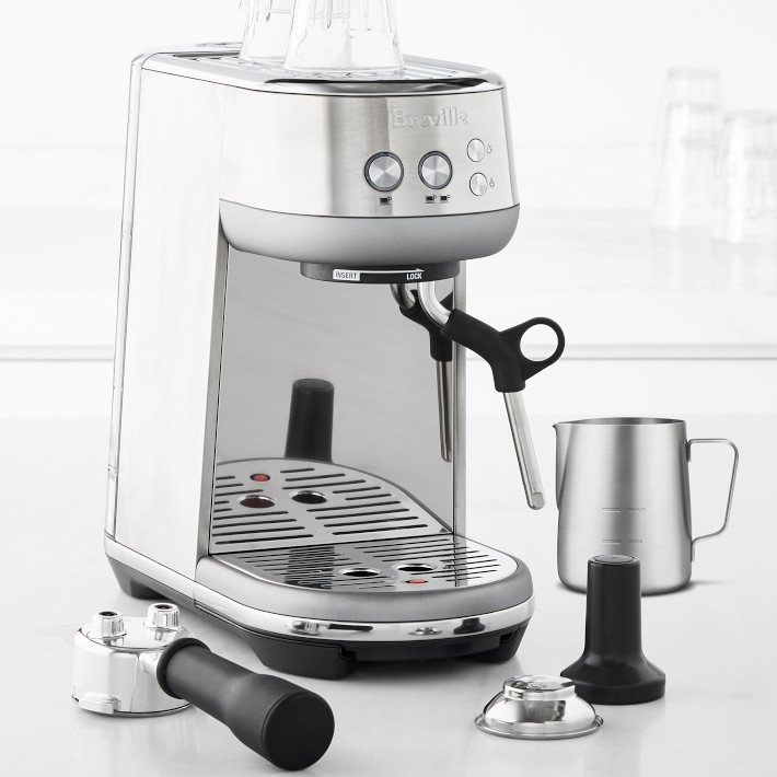 Breville The Bambino Manual Espresso Machine Stainless Steel - BES450BSS