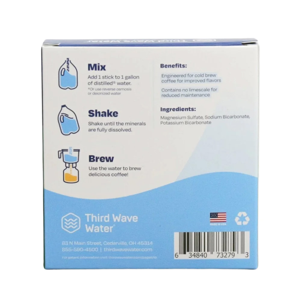 Third Wave Water Cold Brew Blend Profile 1 Gallon Sticks - Pack of 12