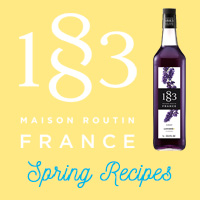 Spring Drink Recipes from 1883 Maison Routin