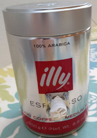 WiFi antenna with illy coffee can!
