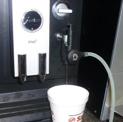 How to prime or ventilate a superautomatic espresso machine