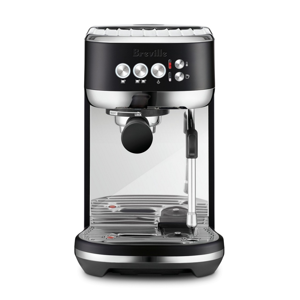Breville - Bambino Plus BES500BTR Espresso Machine - Black Truffle