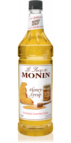 Monin Honey Syrup 1L Plastic Bottle